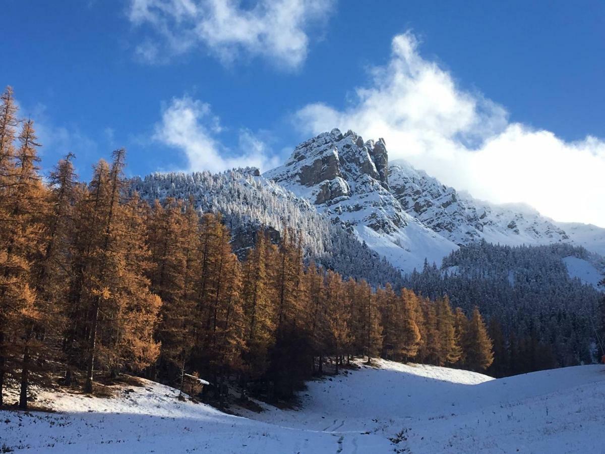 Le Gabion, Luxueux Appartement Avec Sauna, Serre Chevalier Vallee Saint-Chaffrey Kültér fotó