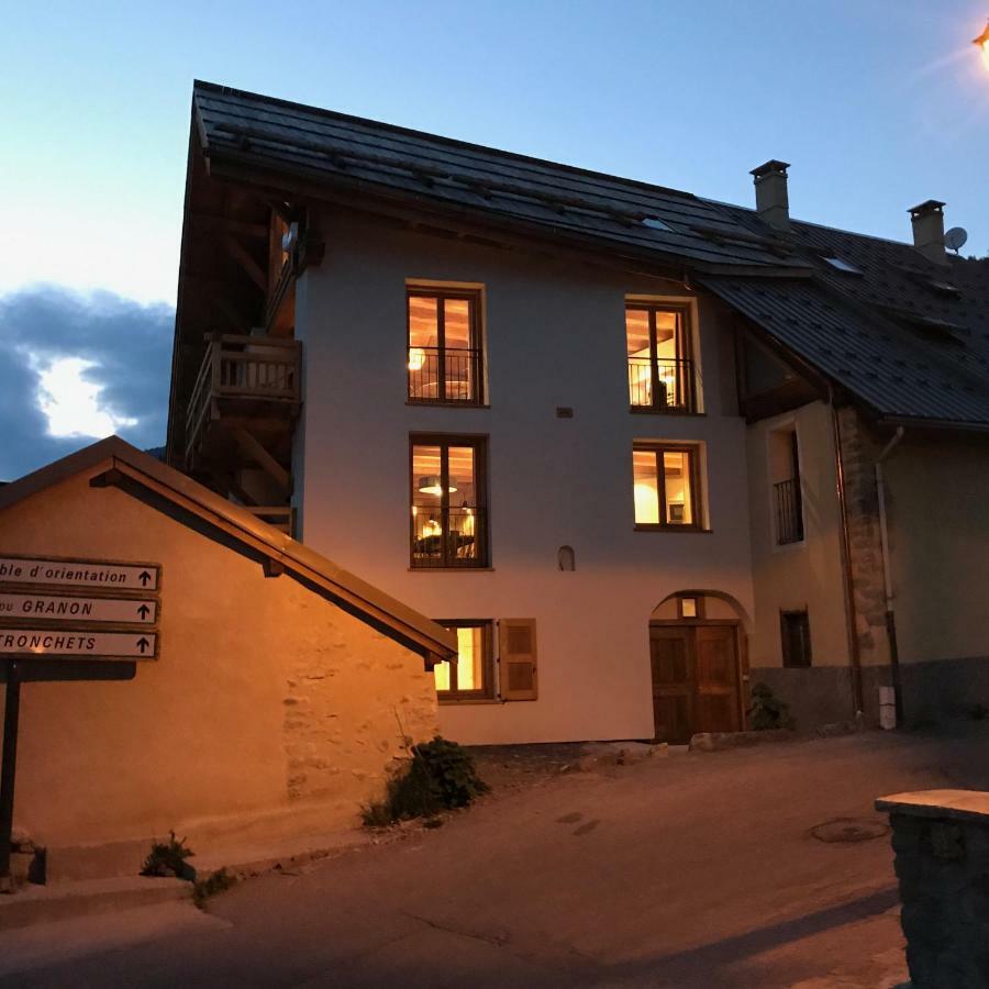 Le Gabion, Luxueux Appartement Avec Sauna, Serre Chevalier Vallee Saint-Chaffrey Kültér fotó