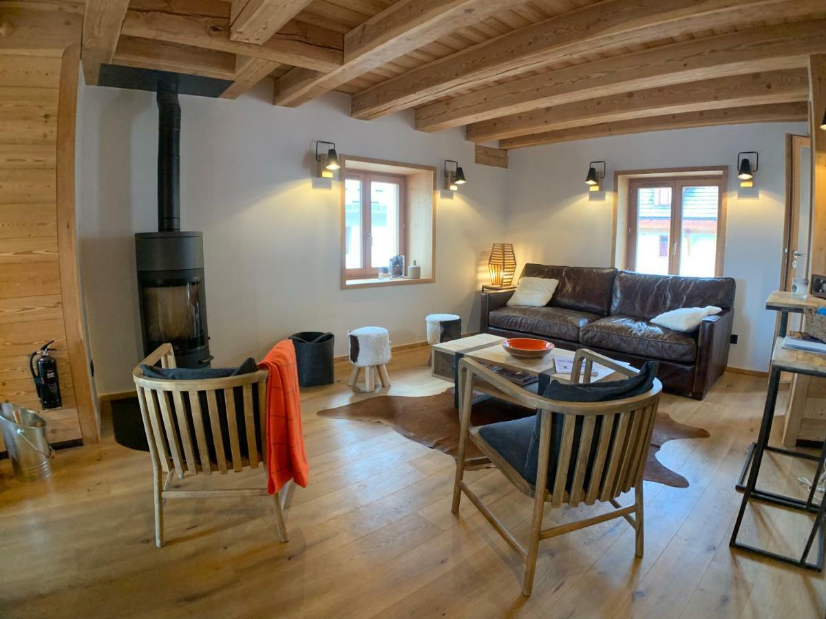 Le Gabion, Luxueux Appartement Avec Sauna, Serre Chevalier Vallee Saint-Chaffrey Kültér fotó