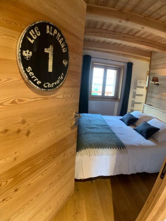 Le Gabion, Luxueux Appartement Avec Sauna, Serre Chevalier Vallee Saint-Chaffrey Kültér fotó