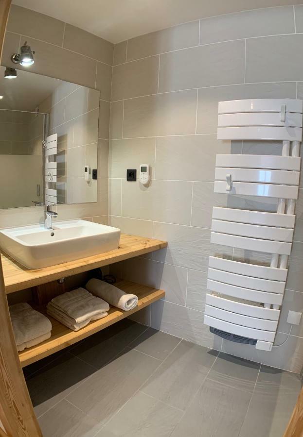 Le Gabion, Luxueux Appartement Avec Sauna, Serre Chevalier Vallee Saint-Chaffrey Kültér fotó